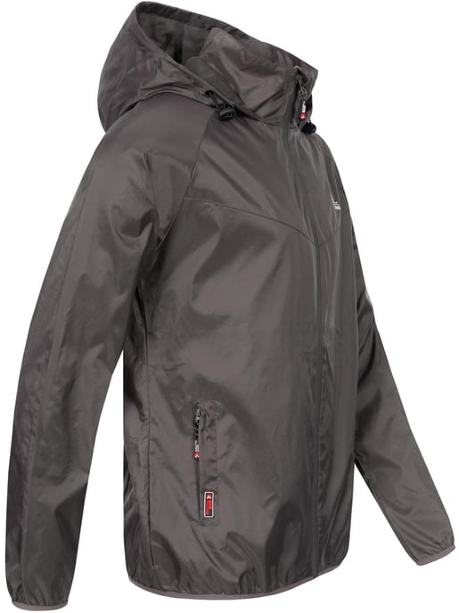 Chaqueta de lluvia Arctic Seven para hombre – Gris oscuro - Image 4