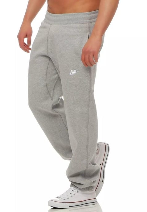Pantalón de chándal con puños Nike Foundation gris para hombre - Image 3