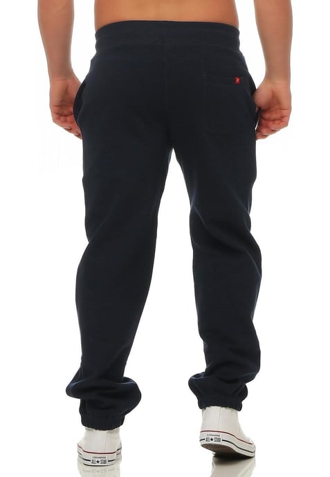 Pantalón de chándal con puños Nike Foundation azul marino para hombre - Image 2