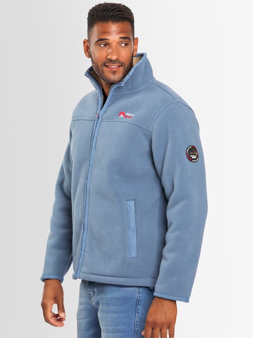 Chaqueta polar Arctic Seven para hombre – Azul - Image 2