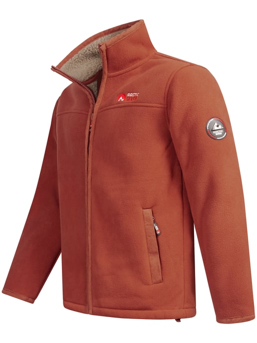 Chaqueta polar Arctic Seven para hombre – Terracota - Image 4