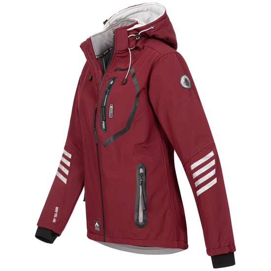 Chaqueta Softshell para Mujer Arctic Seven Rojo-Gris - Image 2