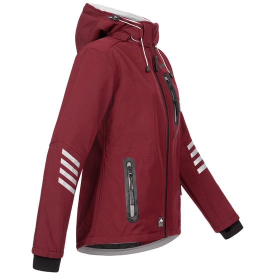Chaqueta Softshell para Mujer Arctic Seven Rojo-Gris - Image 3