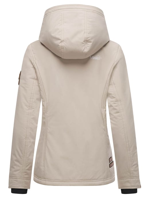 Marikoo Chaqueta ligera entretiempo mujer resistente al agua y al viento con capucha bone - Image 4