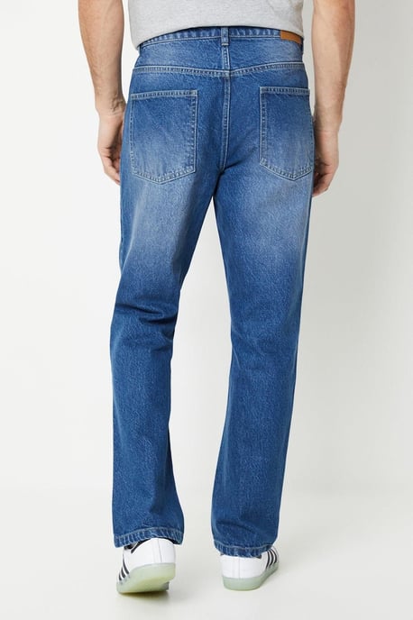 Mid Wash Bootcut Jeans - Image 3
