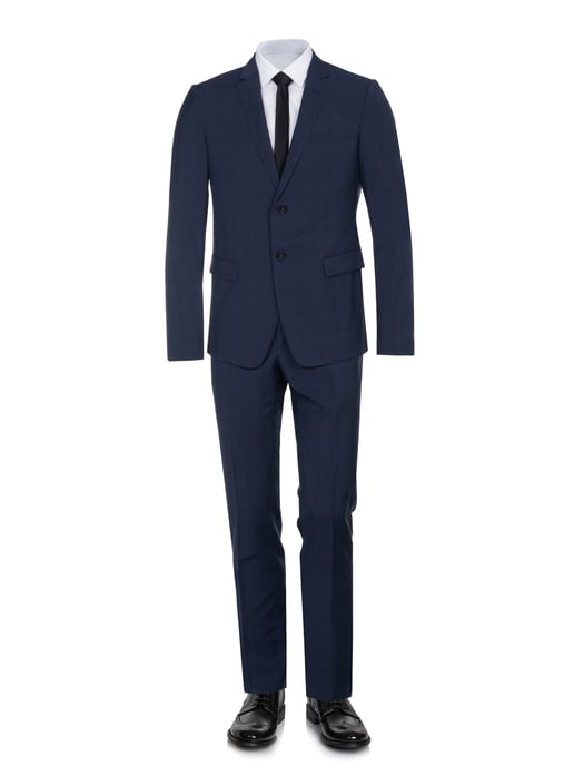 Traje Emporio Armani línea David azul - Image 2