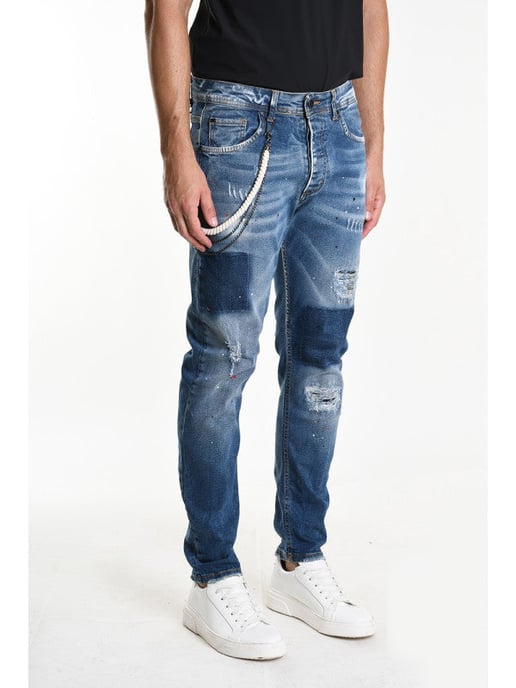 Xagon Man Vaqueros del hombre azul - Image 3