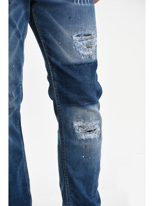 Xagon Man Vaqueros del hombre azul - Image 4