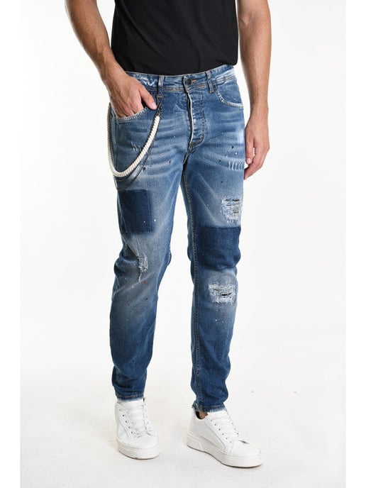 Xagon Man Vaqueros del hombre azul - Image 5