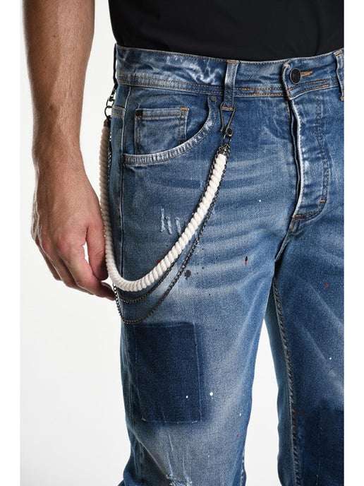 Xagon Man Vaqueros del hombre azul - Image 6