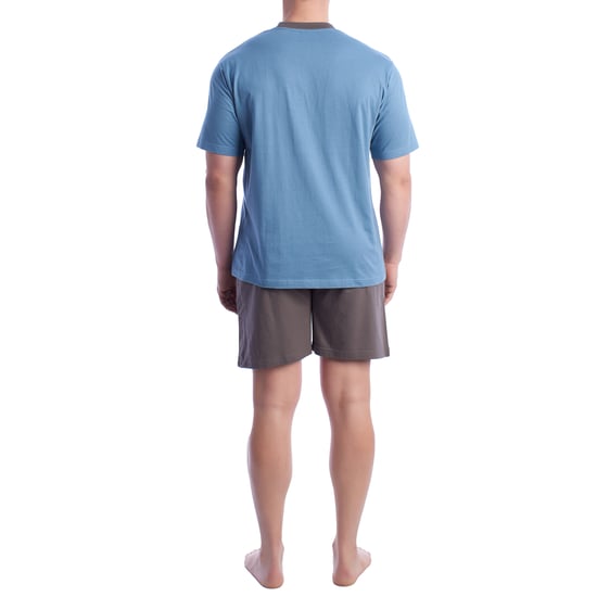 Pijama Manga Corta 100% Algodón KL30000 para Hombre - Image 3