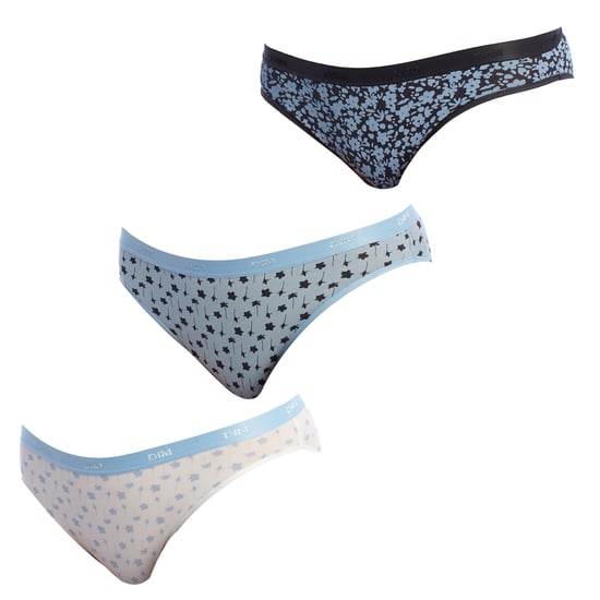Pack-3 Braguitas Slips Coton Strech D4C17 para Mujer - Image 1