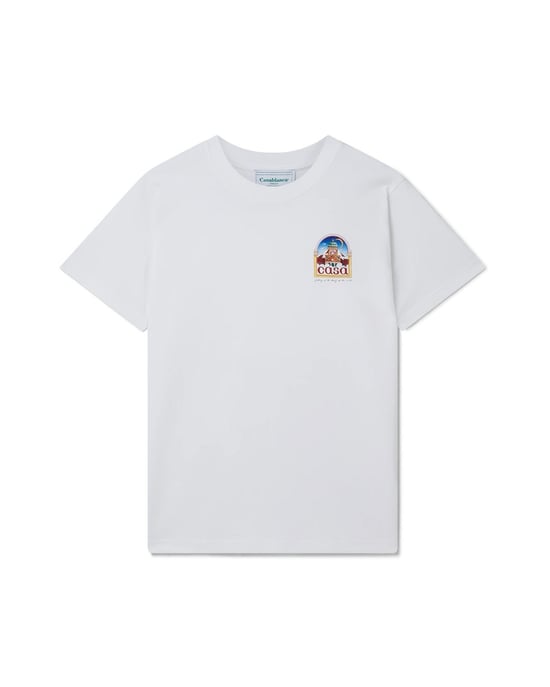 Camiseta Casablanca Vue De L’Arche en Blanco - Image 1
