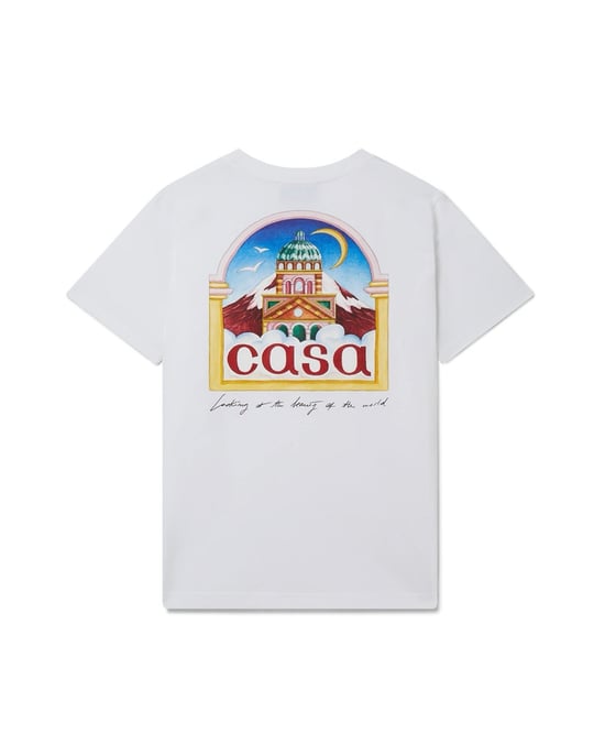 Camiseta Casablanca Vue De L’Arche en Blanco - Image 2