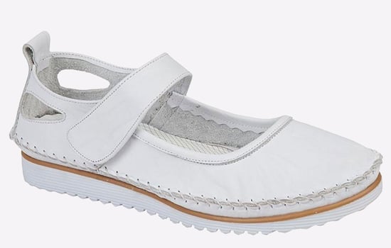 Mod Comfys Felicia Window Back Leather Womens Shoes - Image 1