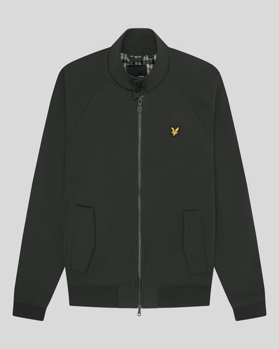 Chaqueta softshell gris metalizado con emblema de la marca Lyle & Scott - Image 5