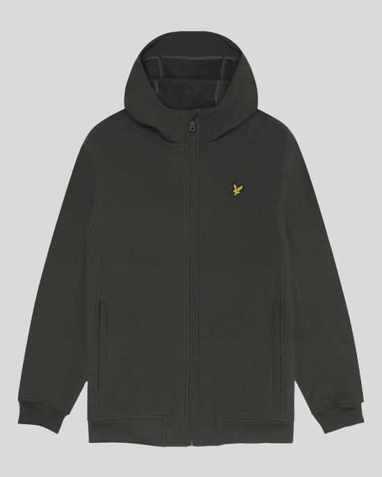 Chaqueta Softshell de Forro Polar Lyle & Scott - Gris - Image 5