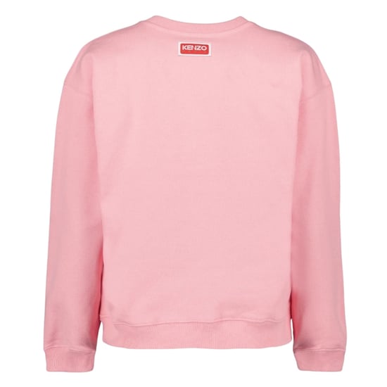 Kenzo Paris Flower Logo Rosa Sudadera Rosa - Image 2