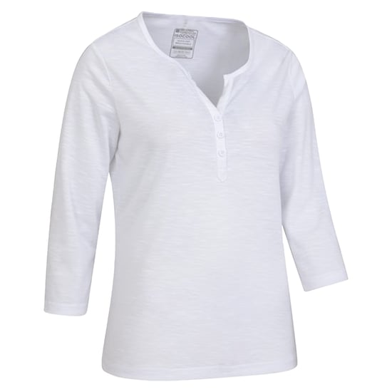 Mountain Warehouse Womens/Ladies Paphos Quick Dry UV Protection Top (White) - Image 4