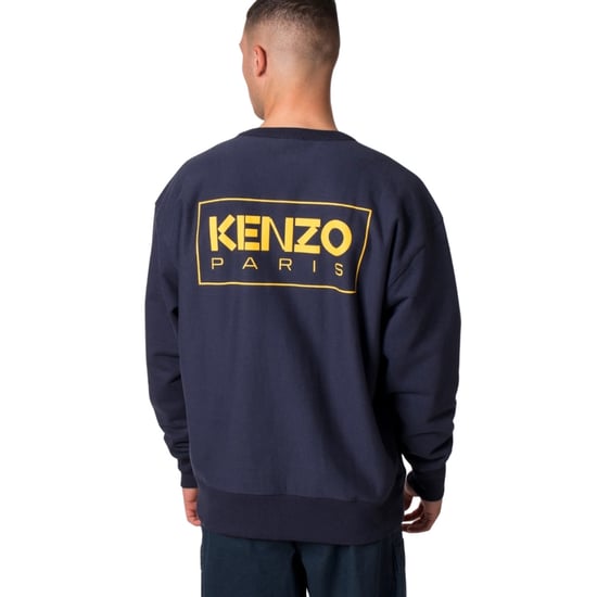 Kenzo Paris Sudadera Azul Medianoche Con Logotipo Delineado - Image 4