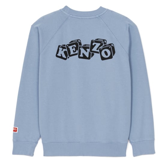 Kenzo Boke Boy Flower Graphic Sudadera azul claro - Image 2