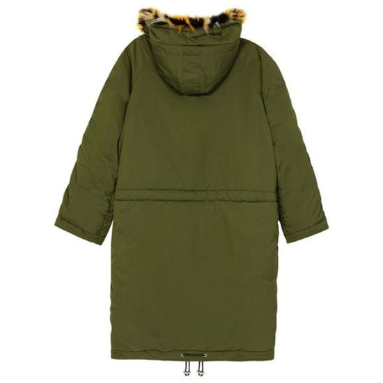 Kenzo Parka Acolchada Chaqueta Verde Caqui Oscuro - Image 2