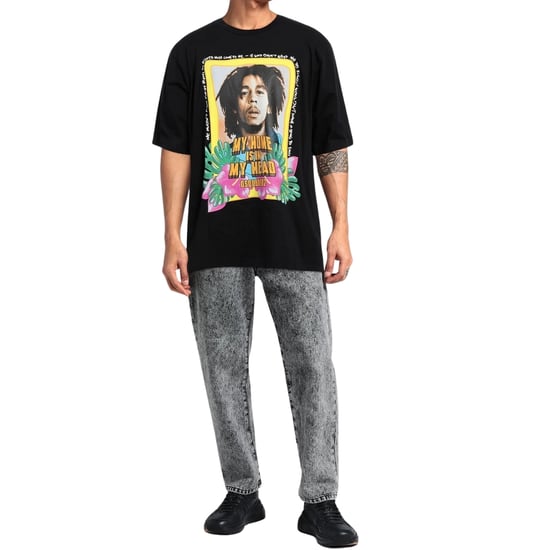 Dsquared2 Skater Fit Home Is In My Head Logo camiseta negra - Image 3