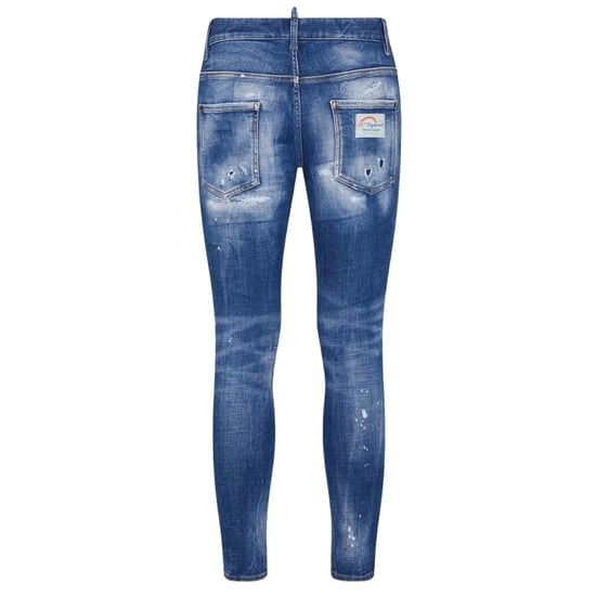 Vaqueros azules desgastados reforzados Super Twinky Jean de Dsquared2 - Image 2