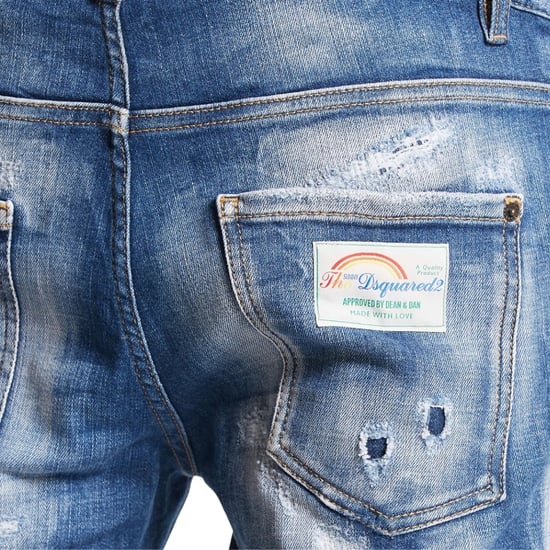 Vaqueros azules desgastados reforzados Super Twinky Jean de Dsquared2 - Image 4