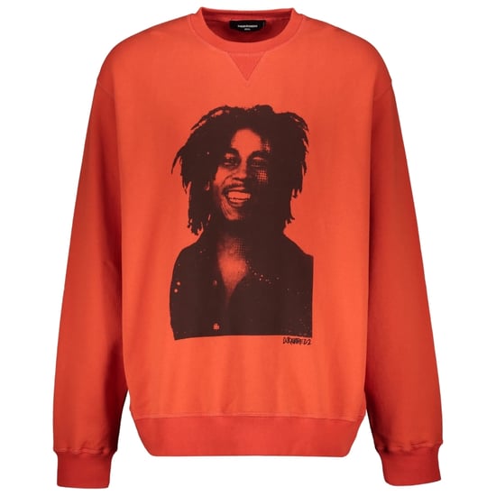 Sudadera naranja Cool Fit Bob Marley de Dsquared2 - Image 1