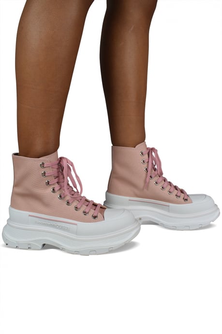 Alexander McQueen Sneakers Tread Slick Rosa - Image 2