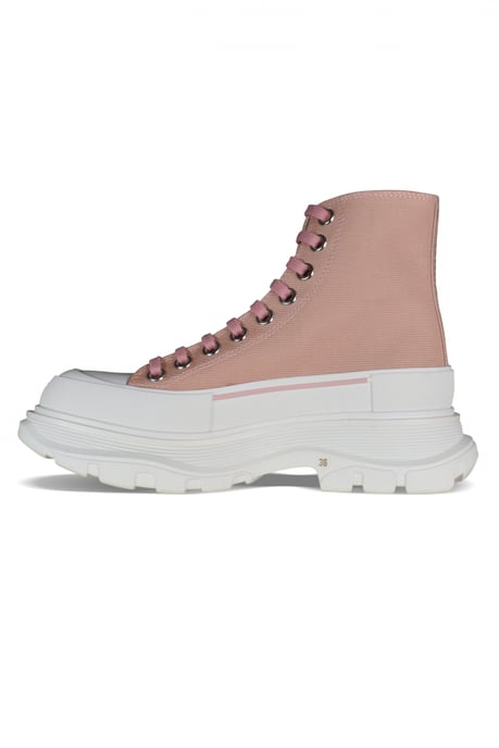 Alexander McQueen Sneakers Tread Slick Rosa - Image 4