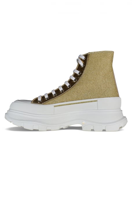 Alexander McQueen Sneakers Tread Slick Amarillo - Image 4
