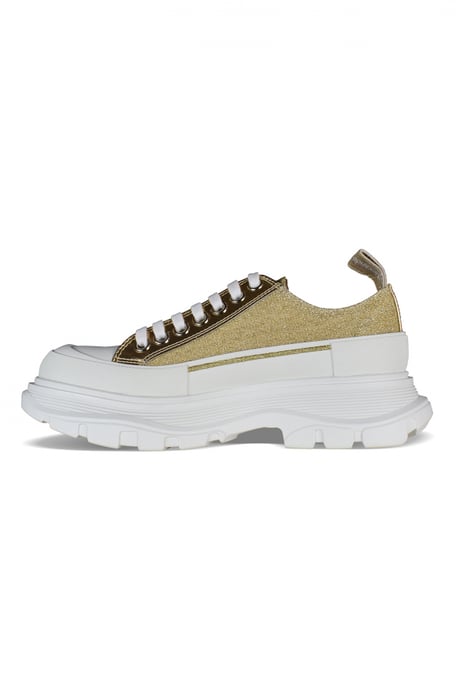 Alexander McQueen Sneakers Tread Slick Amarillo - Image 4