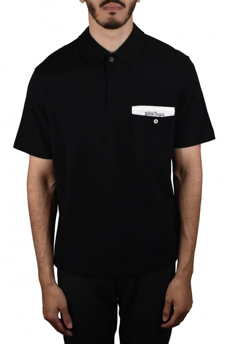 Palm Angels Polo Negro - Image 2