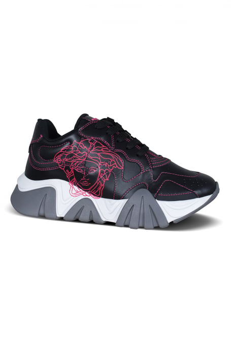 Versace Sneakers Squalo Negro - Image 2