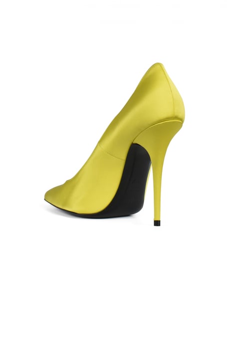 Saint Laurent Zapatos de tacón Marilyn Amarillo - Image 4