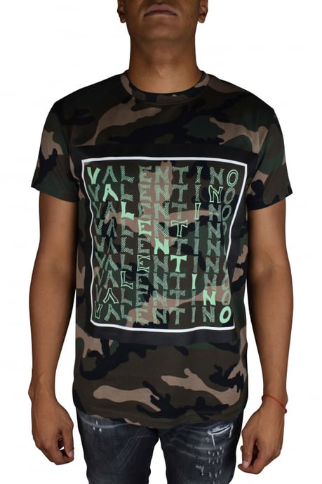Valentino Garavani Camiseta Caqui - Image 2