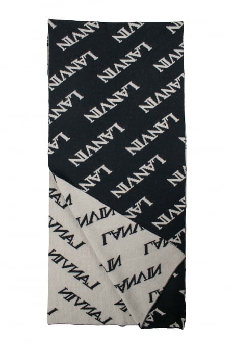 Lanvin Bufanda Negro - Image 2