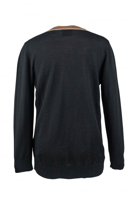 Burberry Cárdigan Negro - Image 2