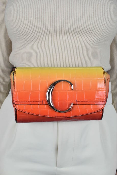 Chloé Riñonera Chloé C Naranja - Image 2