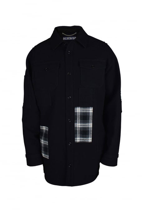 Off-White Abrigo Negro - Image 1