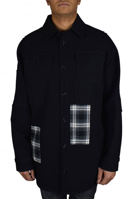 Off-White Abrigo Negro - Image 2