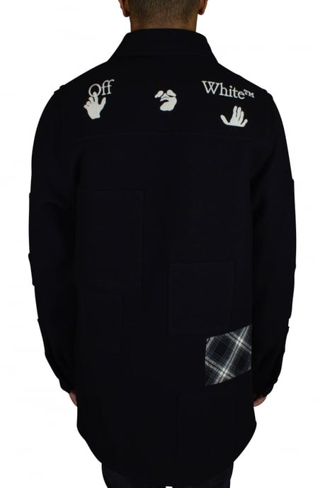 Off-White Abrigo Negro - Image 4