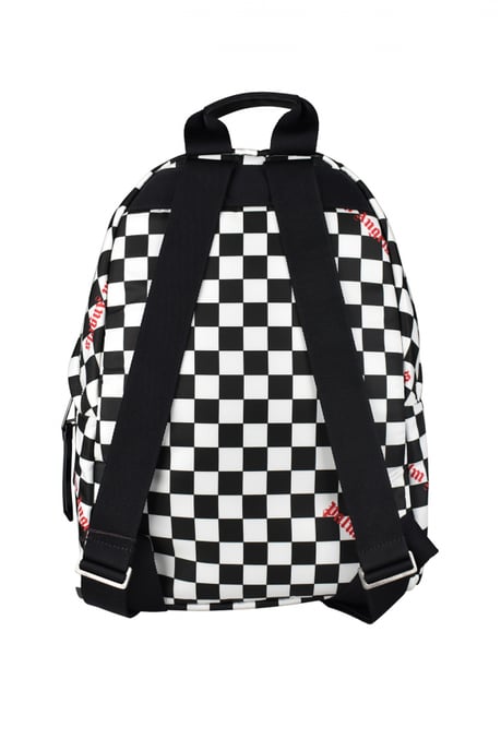 Palm Angels Mochila Damero Blanco - Image 2