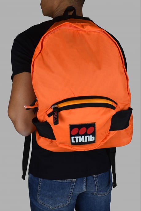 Heron Preston Mochila Naranja - Image 3