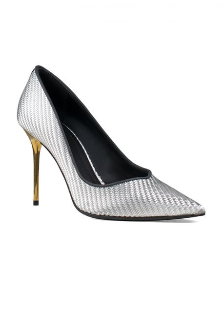 Balmain Zapatos de tacón Ruby Plateado - Image 3