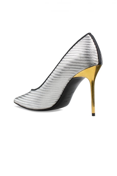 Balmain Zapatos de tacón Ruby Plateado - Image 4