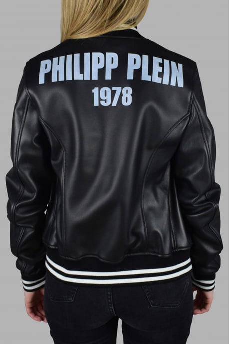 Philipp Plein Chaqueta Bomber Negro - Image 5