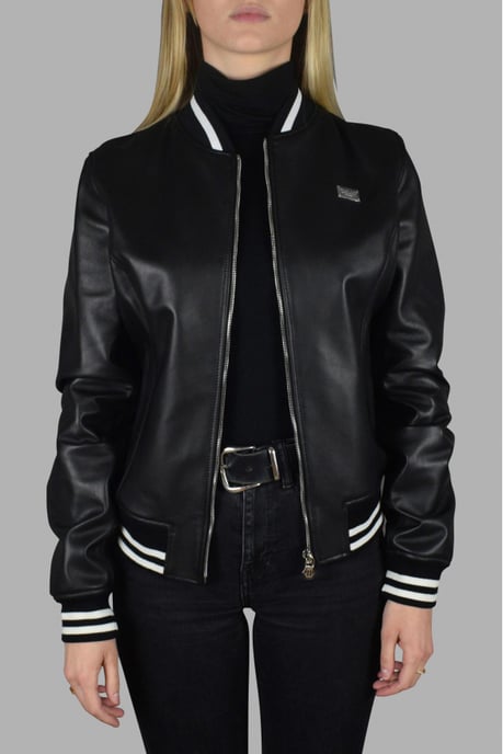Philipp Plein Chaqueta Bomber Negro - Image 2